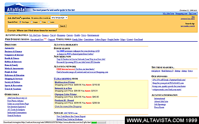ALTAVISTA 1999