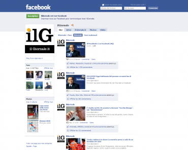 Berlusconi su Facebook