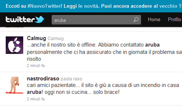 ARUBA OFFLINE TWITTER