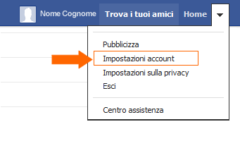 Come modificare account facebook