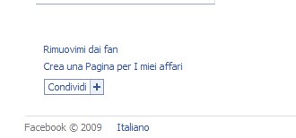 cancellazione iscrizione fan club Facebook