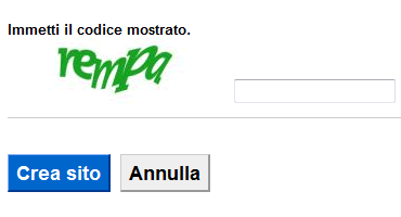 conferma scelte