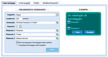 CREARE SONDAGGIO ONLINE CON 99POLIS