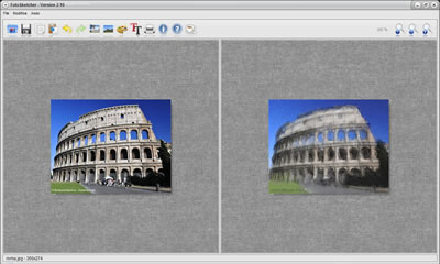 FOTOSKETCHER ESEMPIO