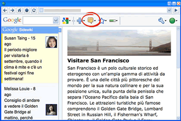commenti google sidewiki