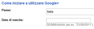 DATA DI NASCITA
