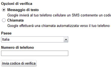 VERIFICA GOOGLE ACCOUNT