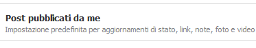 privacy Facebook