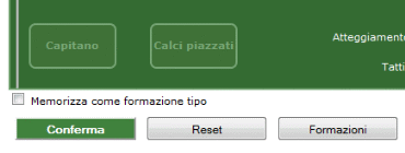 salvare formazione tipo su Hattrick