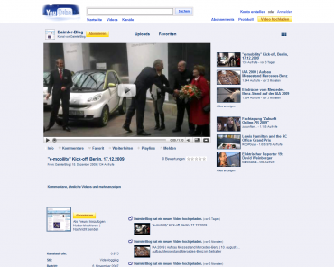 video Daimler YouTube