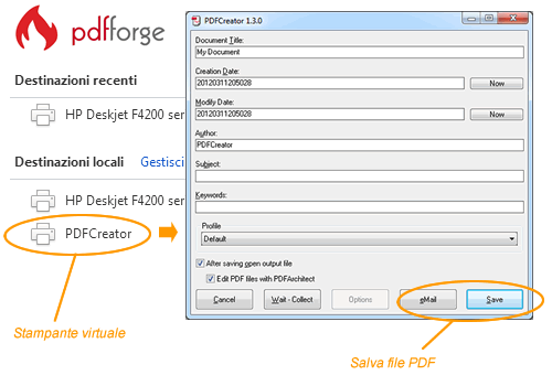 PDF CREATOR ( STAMPANTE VIRTUALE )