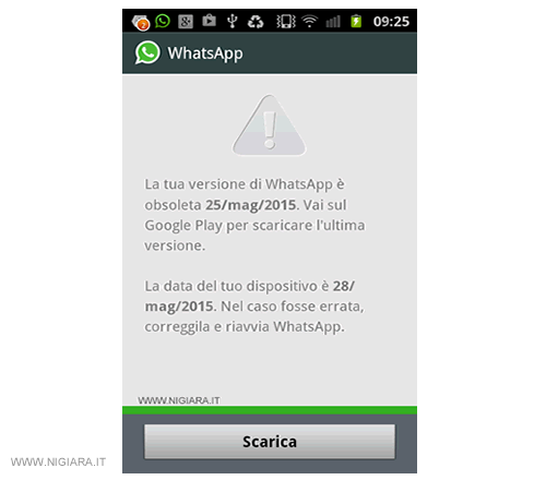 clicca sul pulsante Scarica