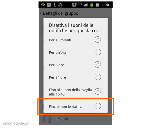 come fermare le notifiche per sempre