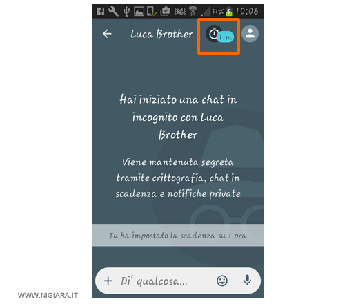 come modificare l'impostazione dei messaggi privati su Google Allo
