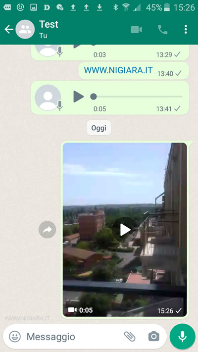il video è stato condiviso