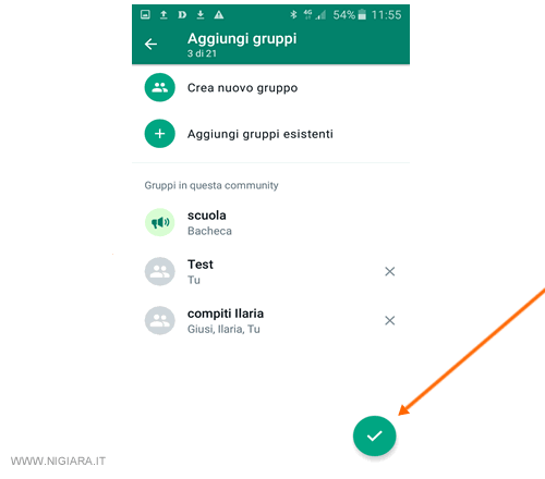 premi sulla spunta