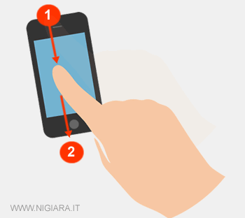 il menu rapido di Android