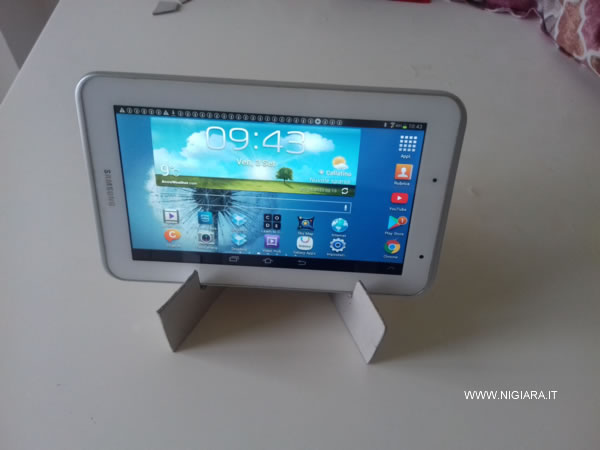 il supporto in tablet