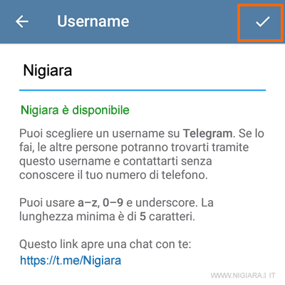 premi sull'icona in alto a destra, quella con il simbolo della spunta