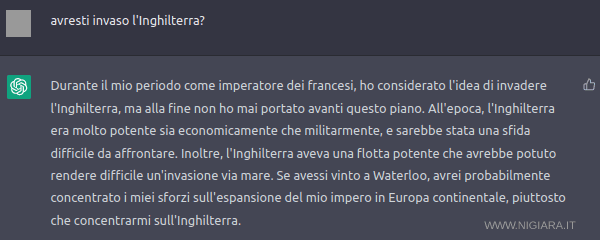 l'intervista al personaggio famoso