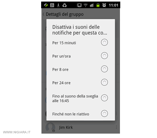 come arrestare le notifiche sonore su Facebook Messenger
