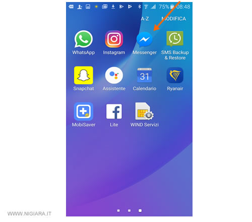 come usare Messenger sullo smartphone