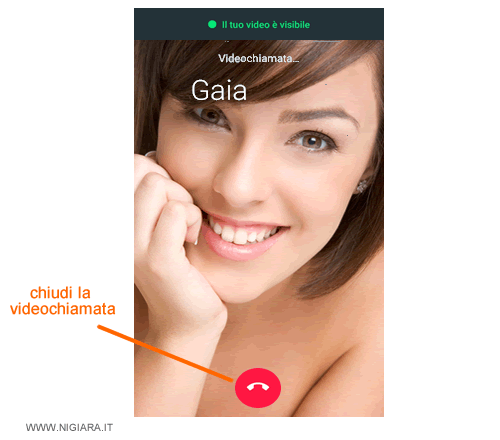 la videochiamata su Google Duo