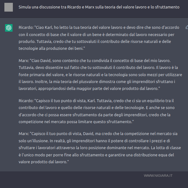 la discussione simulata