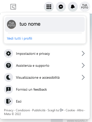 premi sul tuo nome