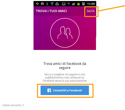 come trovare i tuoi contatti Facebook su Instagram